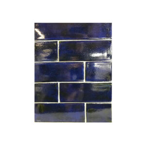 3 x 8 Subway Tile Sapphire Blue Glaze